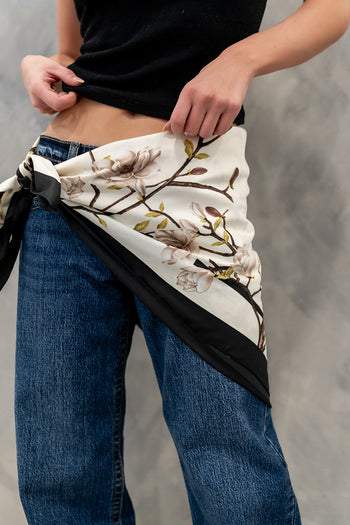 Marsha Floral Bandana Scarf