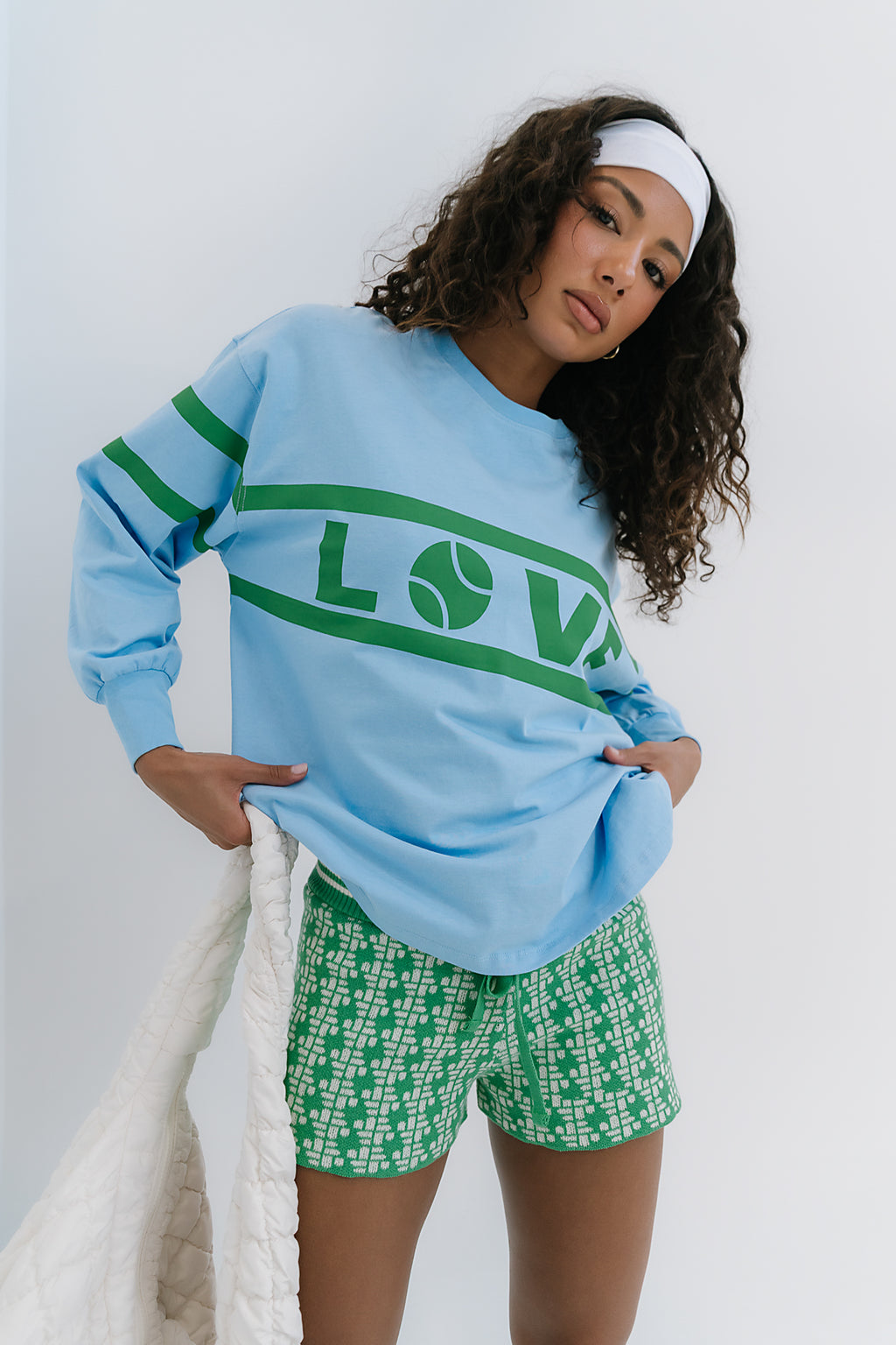 Venus Oversized Graphic Top