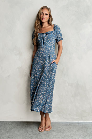 Carter Floral Midi Dress