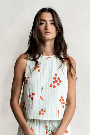 Marlie Striped Tank