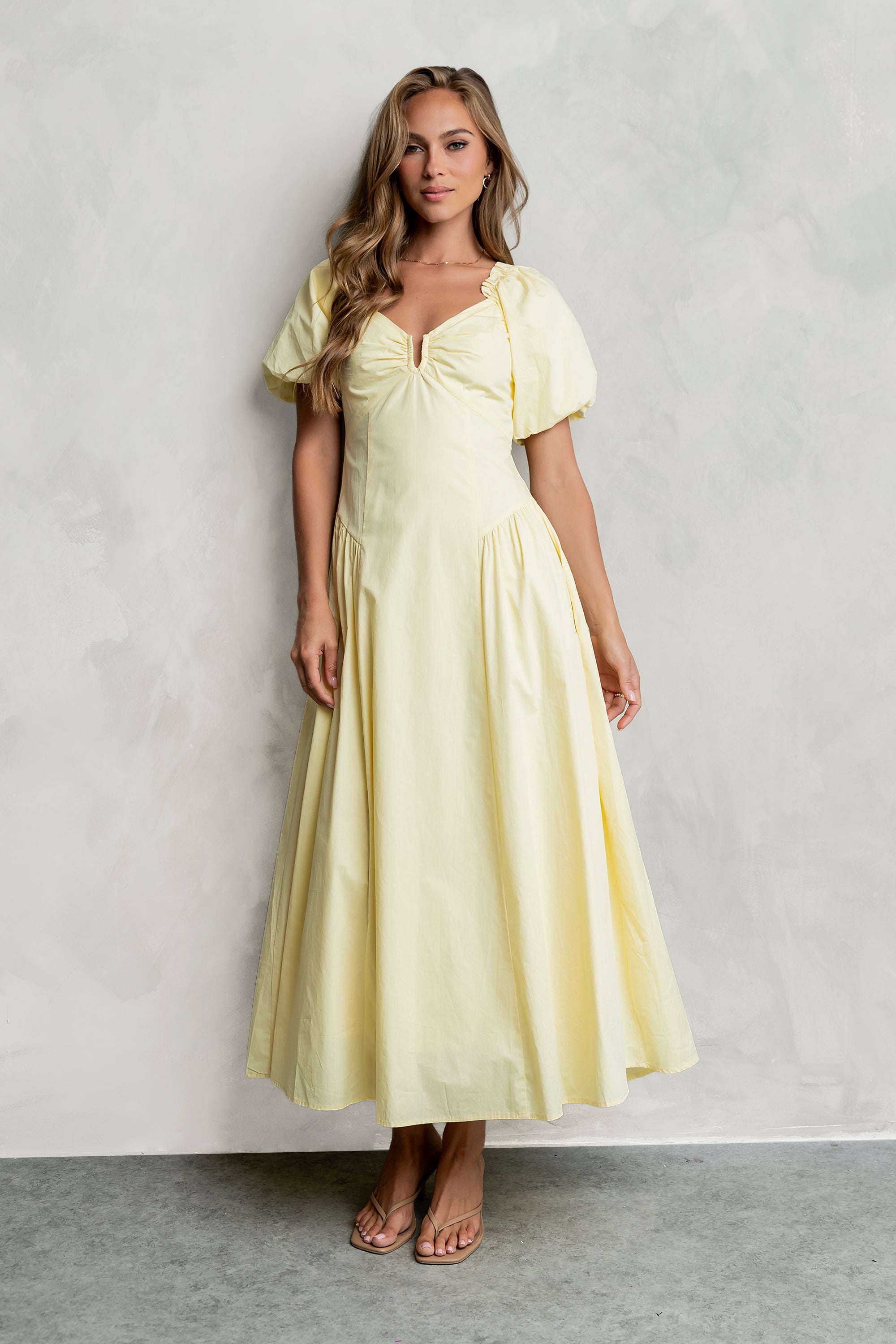 alina eyelet maxi dress while the flowy skirt THE BUNGALOW HUNTINGTON BEACH Size:0 USA AUG25SALEUS