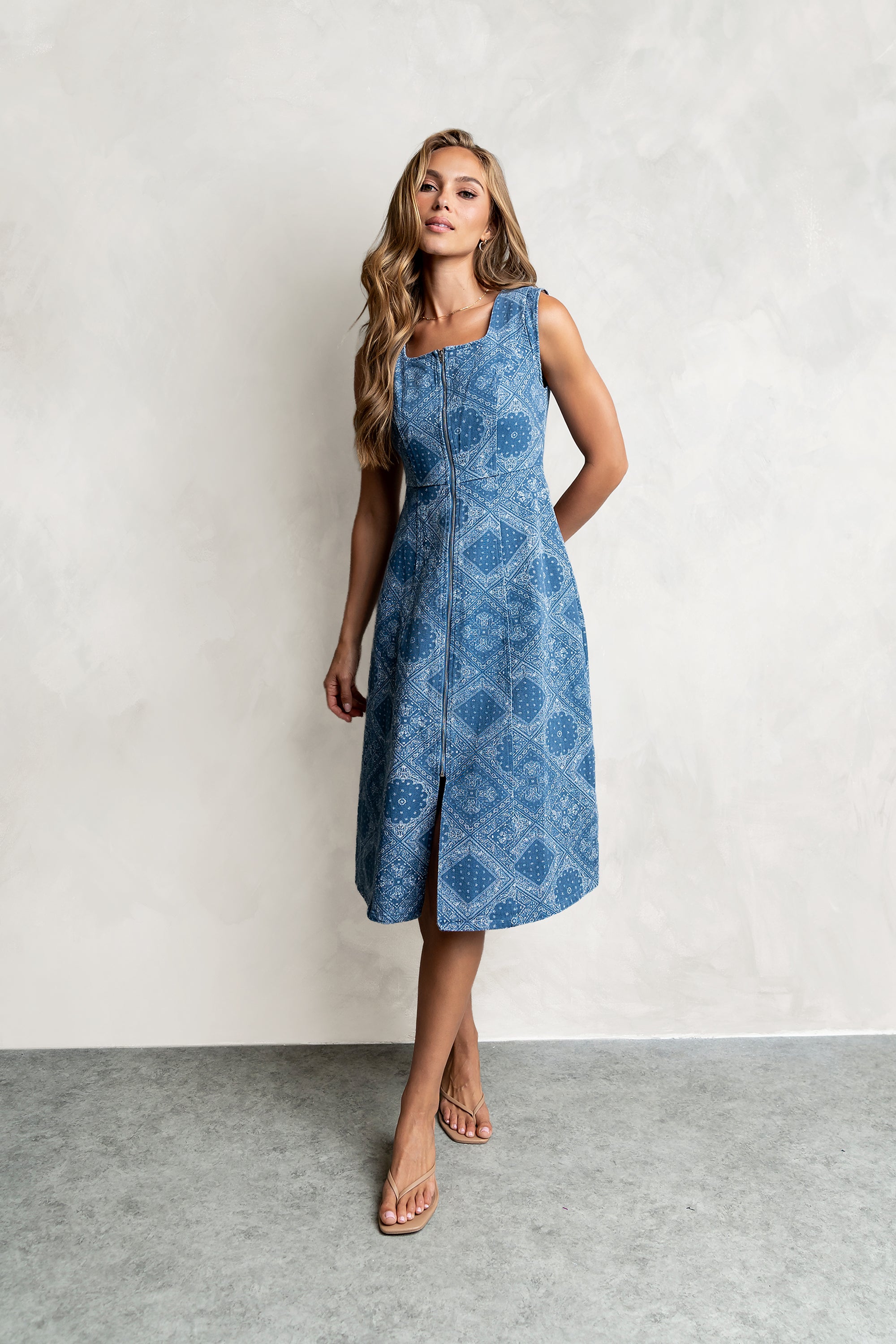 Penny Denim Dress XS / Denim
