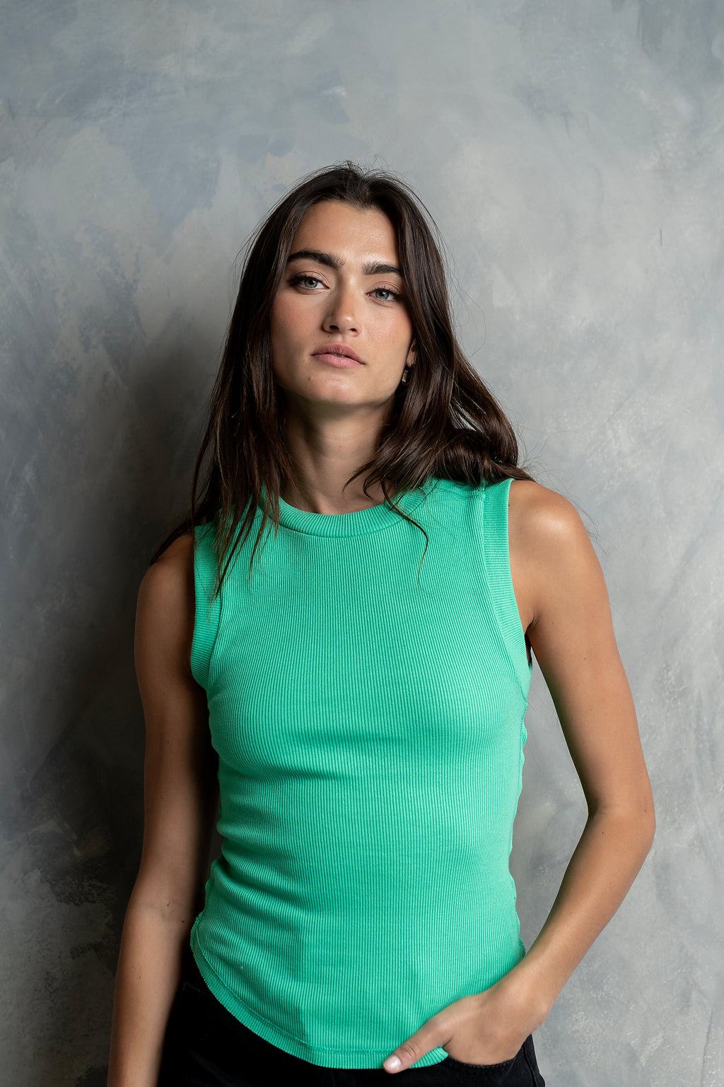 Ruby Tank in Green