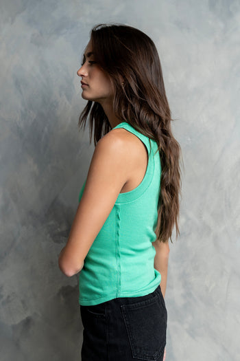 Ruby Tank in Green