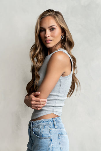 Ruby Tank in Grey