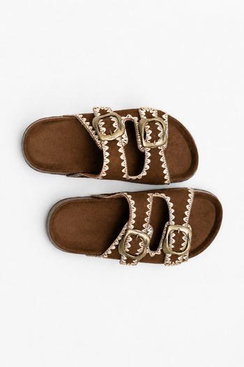 Keya Double Buckle Sandal