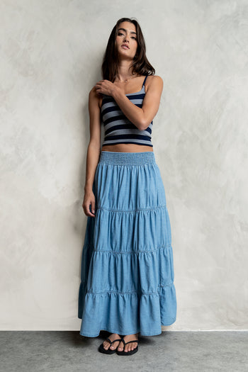Katelyn Denim Skirt