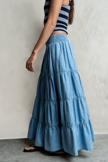 Katelyn Denim Skirt