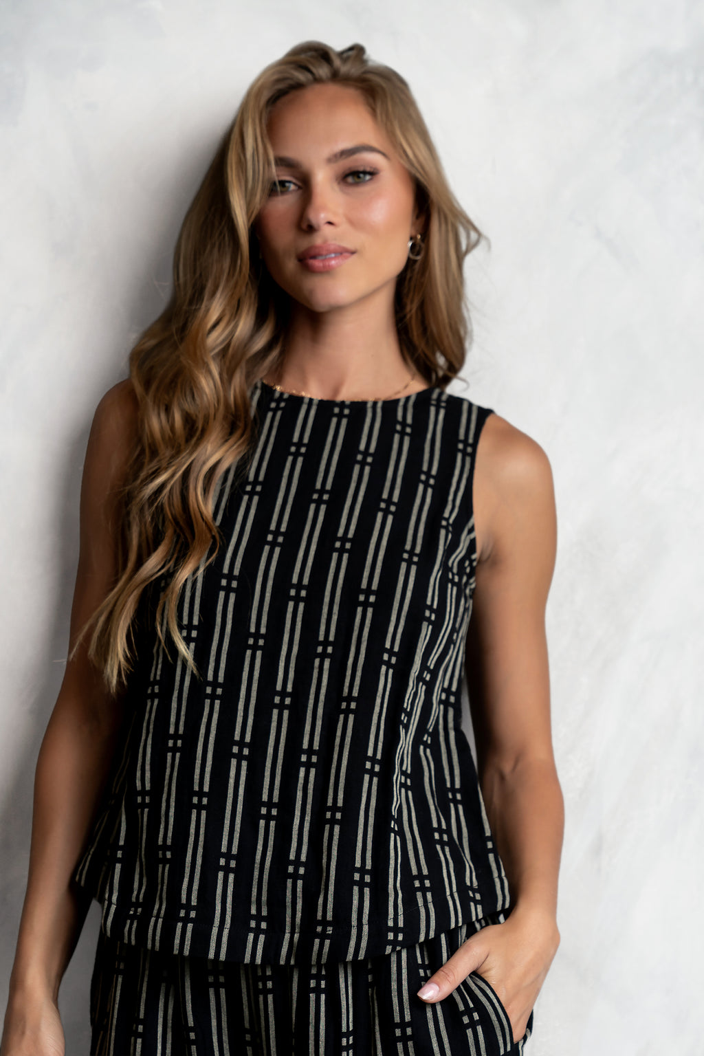 Lenora Striped Tank