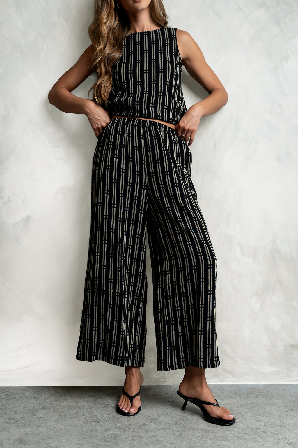 Lenora Striped Pants