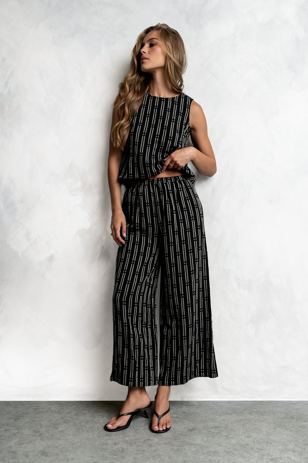 Lenora Striped Pants