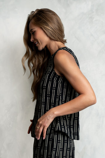 Lenora Striped Tank