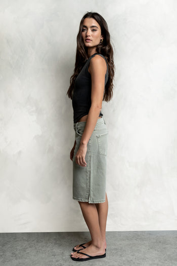 Riley Denim Bermuda Shorts