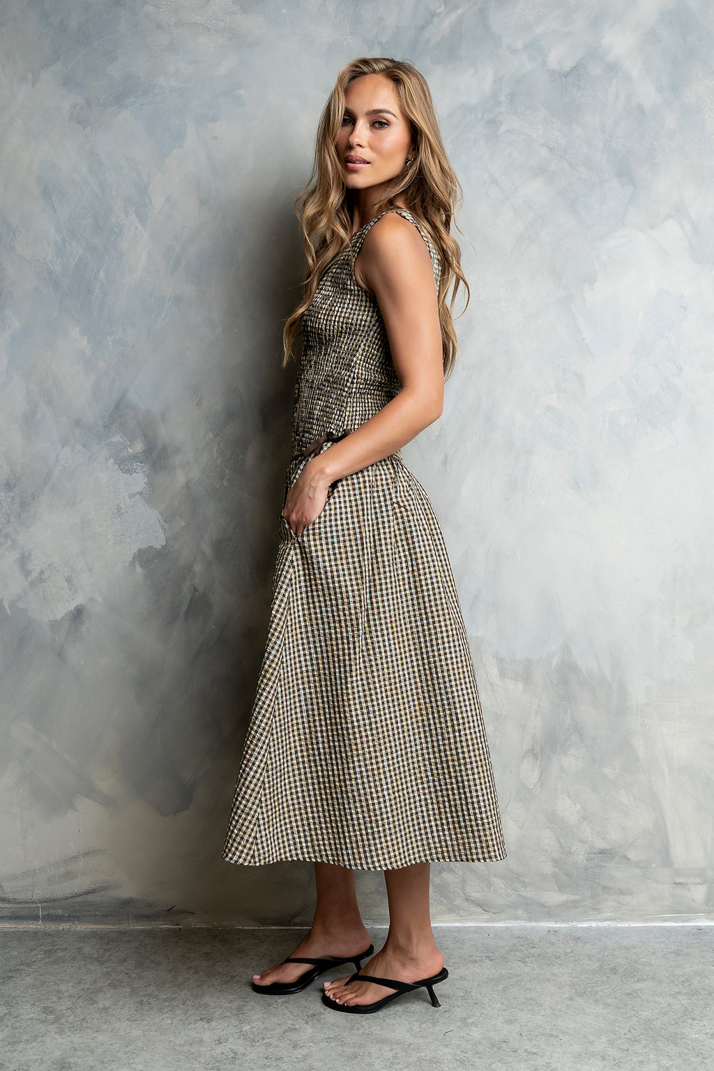 Ginny Gingham Dress