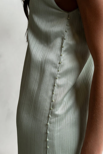 Helena Midi Dress in Sage