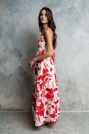 Annika Embroidered Maxi Dress