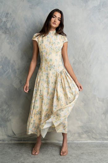 Marlee Maxi Dress in Yellow