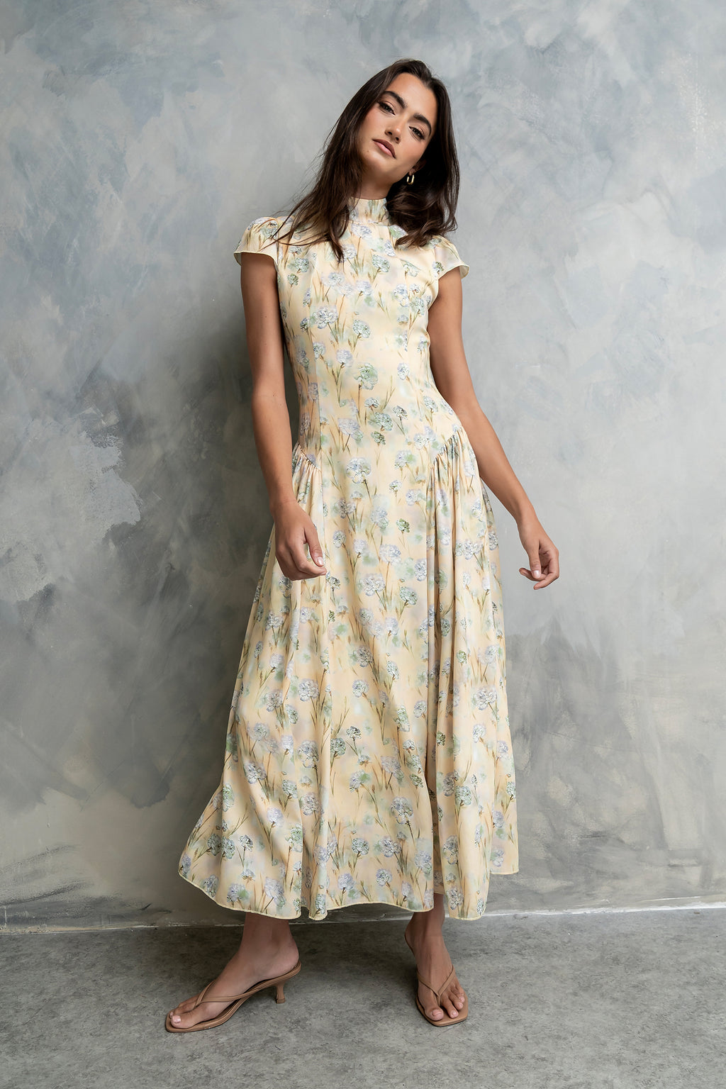 Marlee Maxi Dress in Yellow