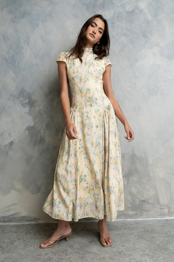Marlee Maxi Dress in Yellow