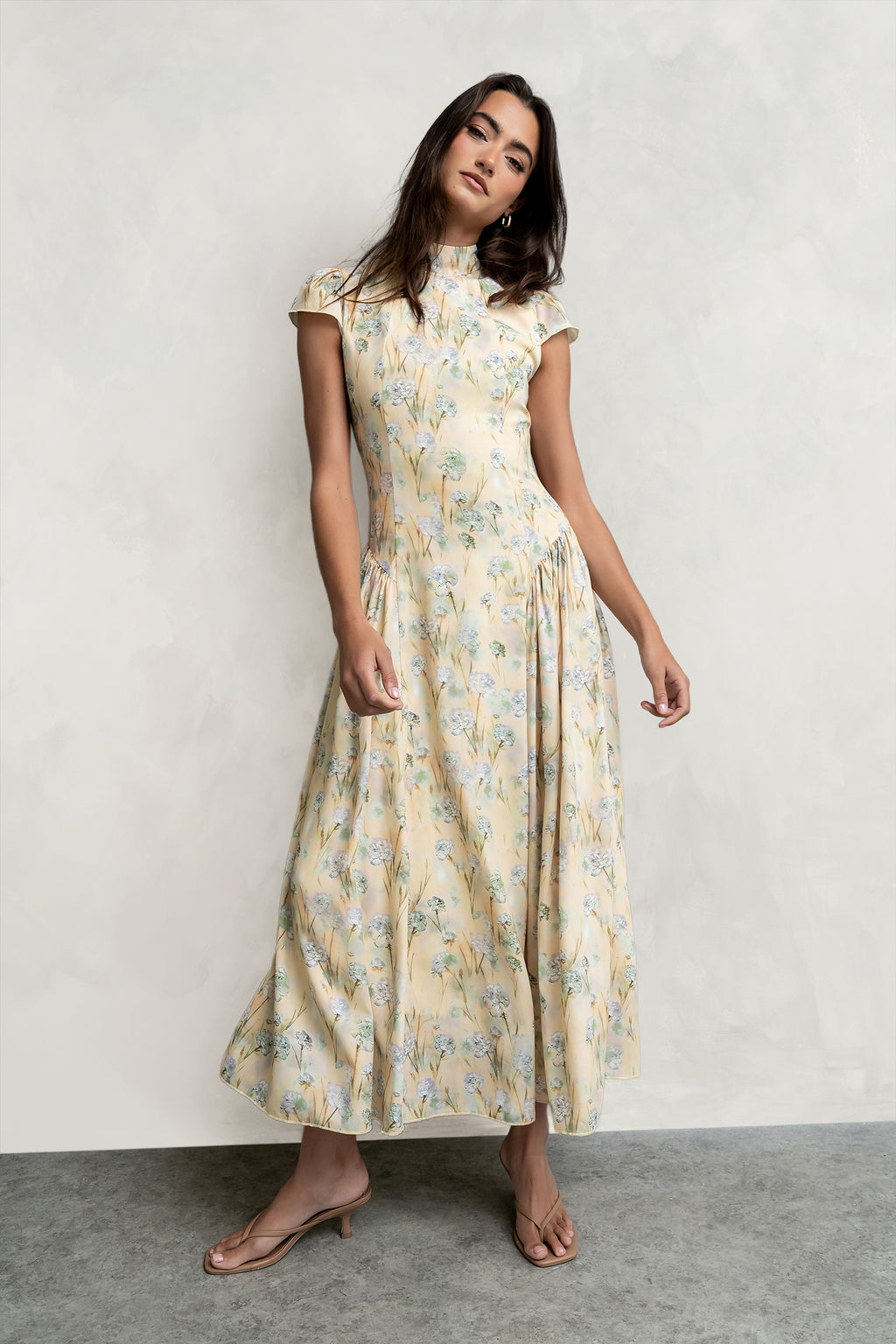 Marlee Maxi Dress in Yellow