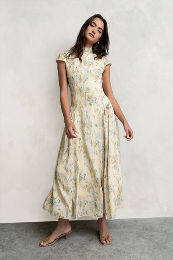 Marlee Maxi Dress in Yellow