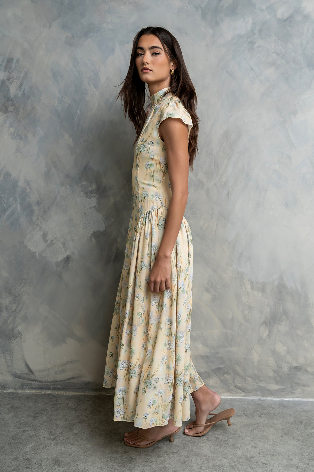 Marlee Maxi Dress in Yellow