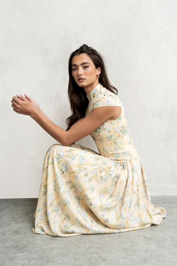 Marlee Maxi Dress in Yellow