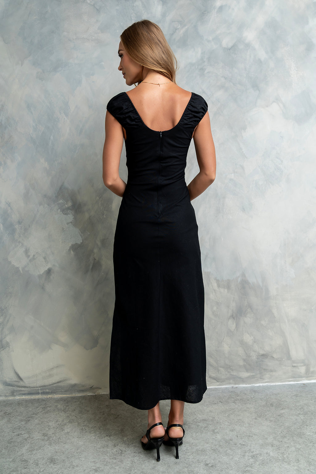 Mika Maxi Dress in Black