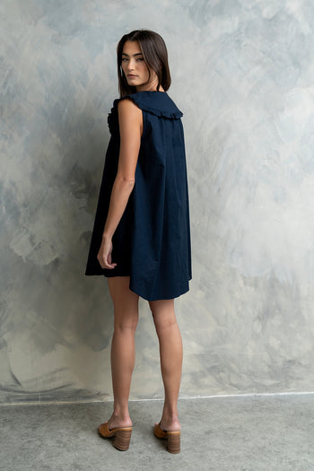 Beatrice Mini Dress in Midnight
