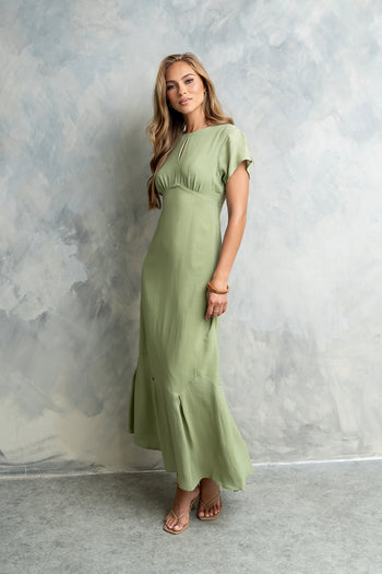 Malia Maxi Dress in Sage