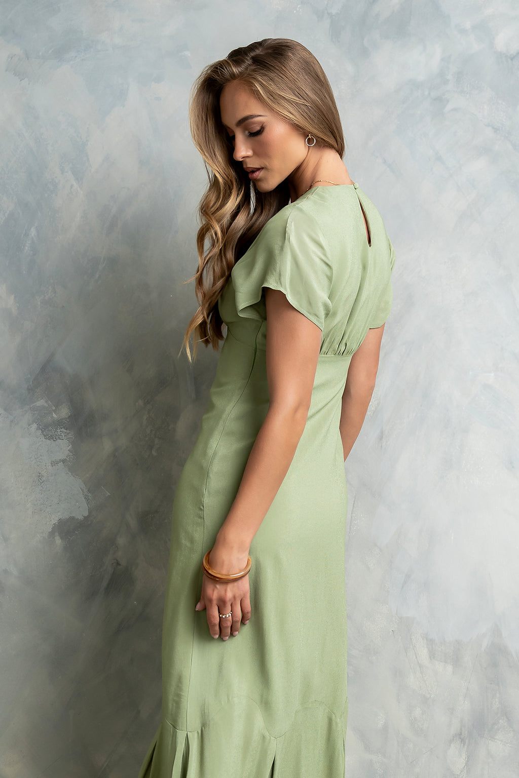 Malia Maxi Dress in Sage