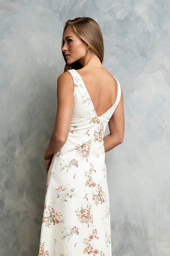 Jaylen Floral Midi Dress