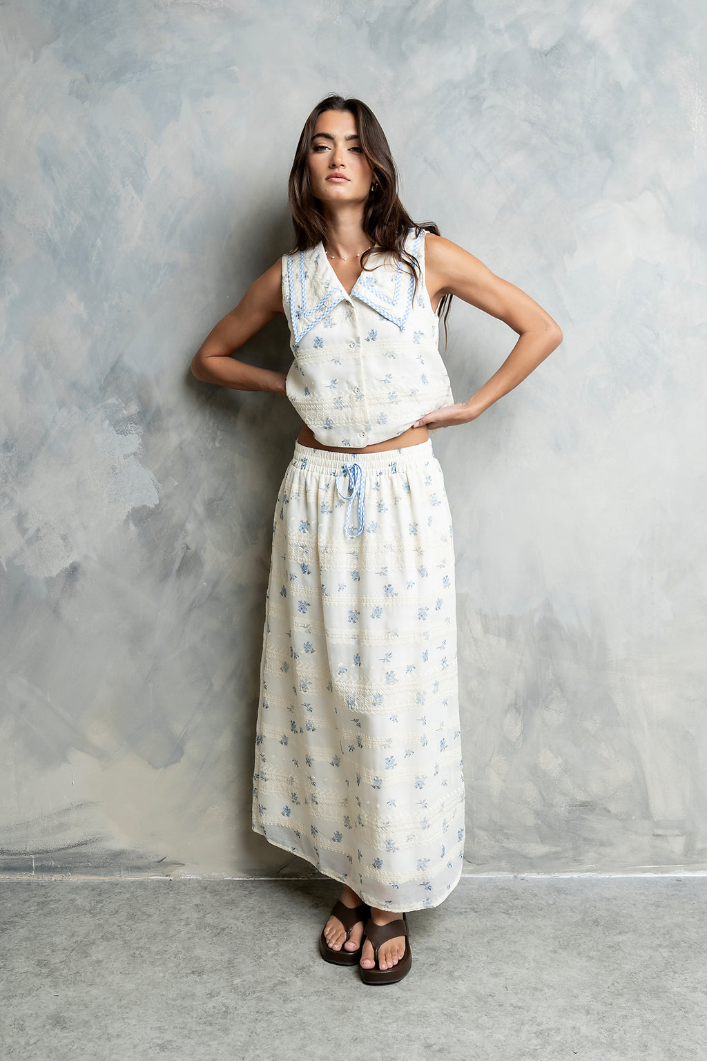 Andrina Floral Top