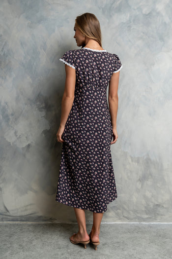 Josie Floral Midi Dress