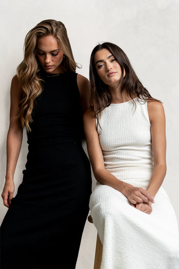 Opal Textured Top in Black