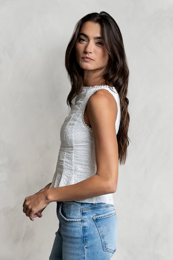 Kendra Embroidered Top