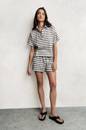 Mella Striped Shorts