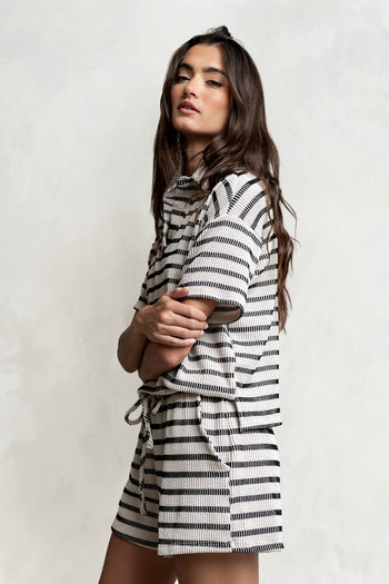 Mella Striped Shorts