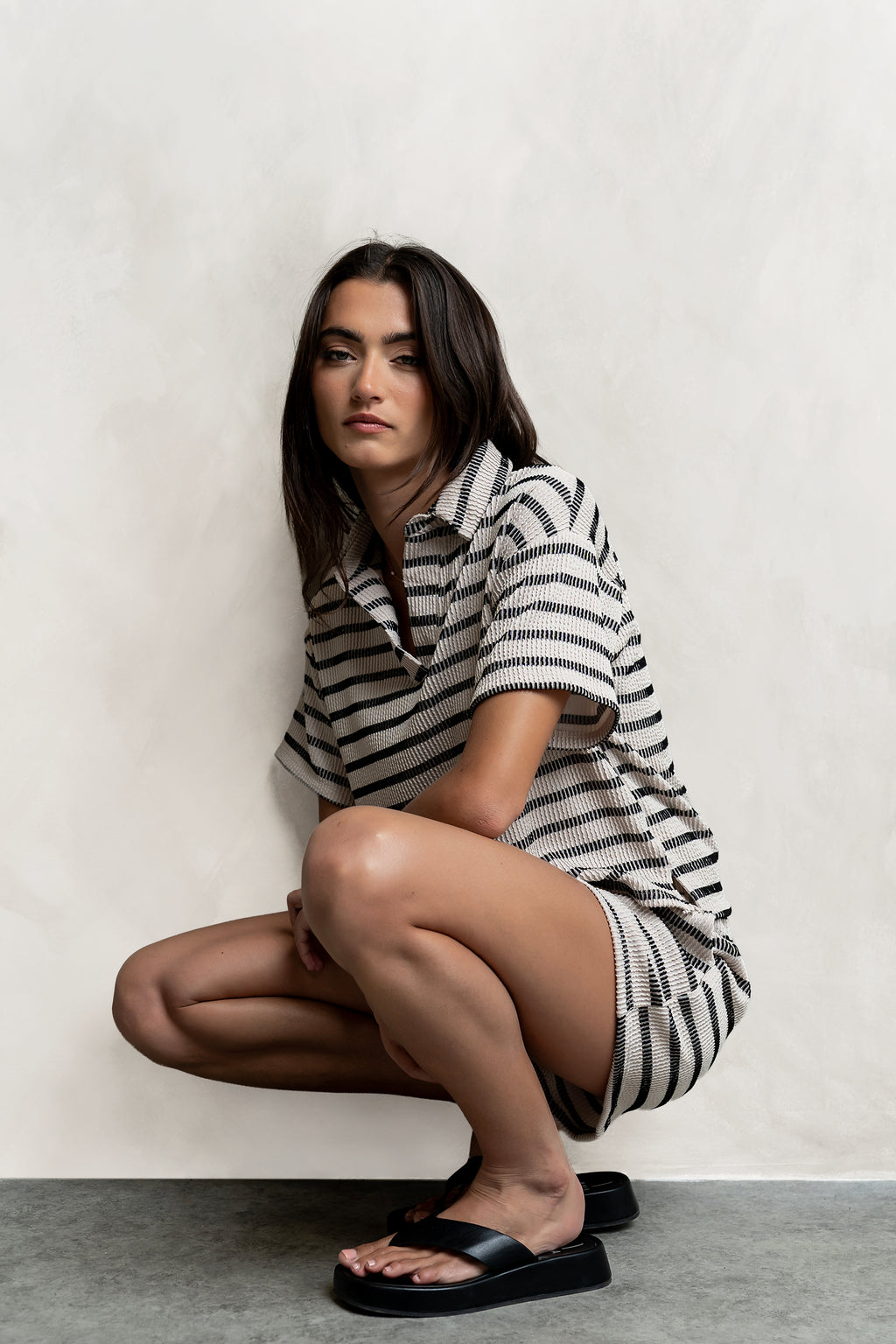 Mella Striped Shorts