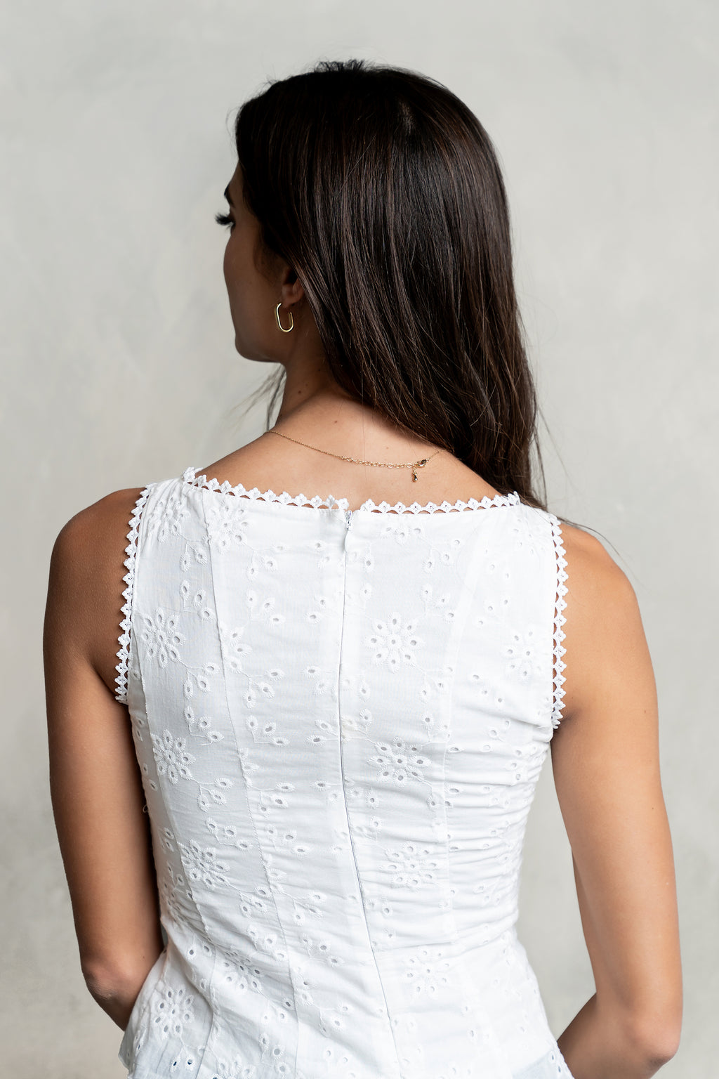 Kendra Embroidered Top