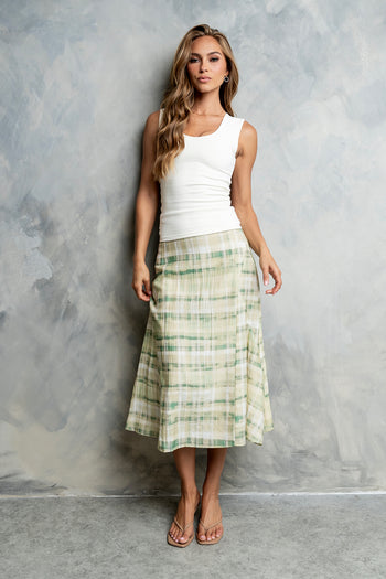 Sayla Tank Top in Cream