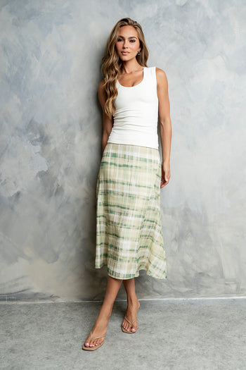 Sayla Tank Top in Cream