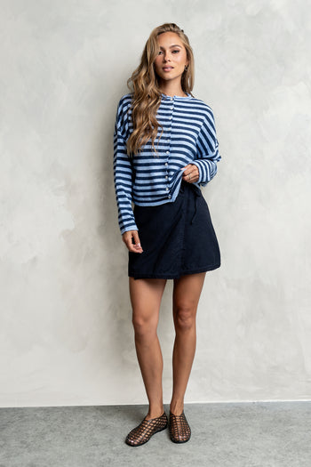 Remi Wrap Mini Skirt