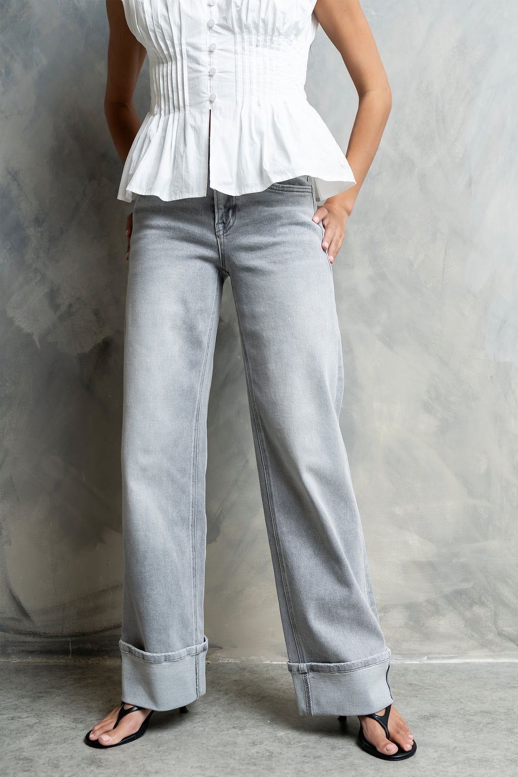 Vinnie Wide Leg Jeans