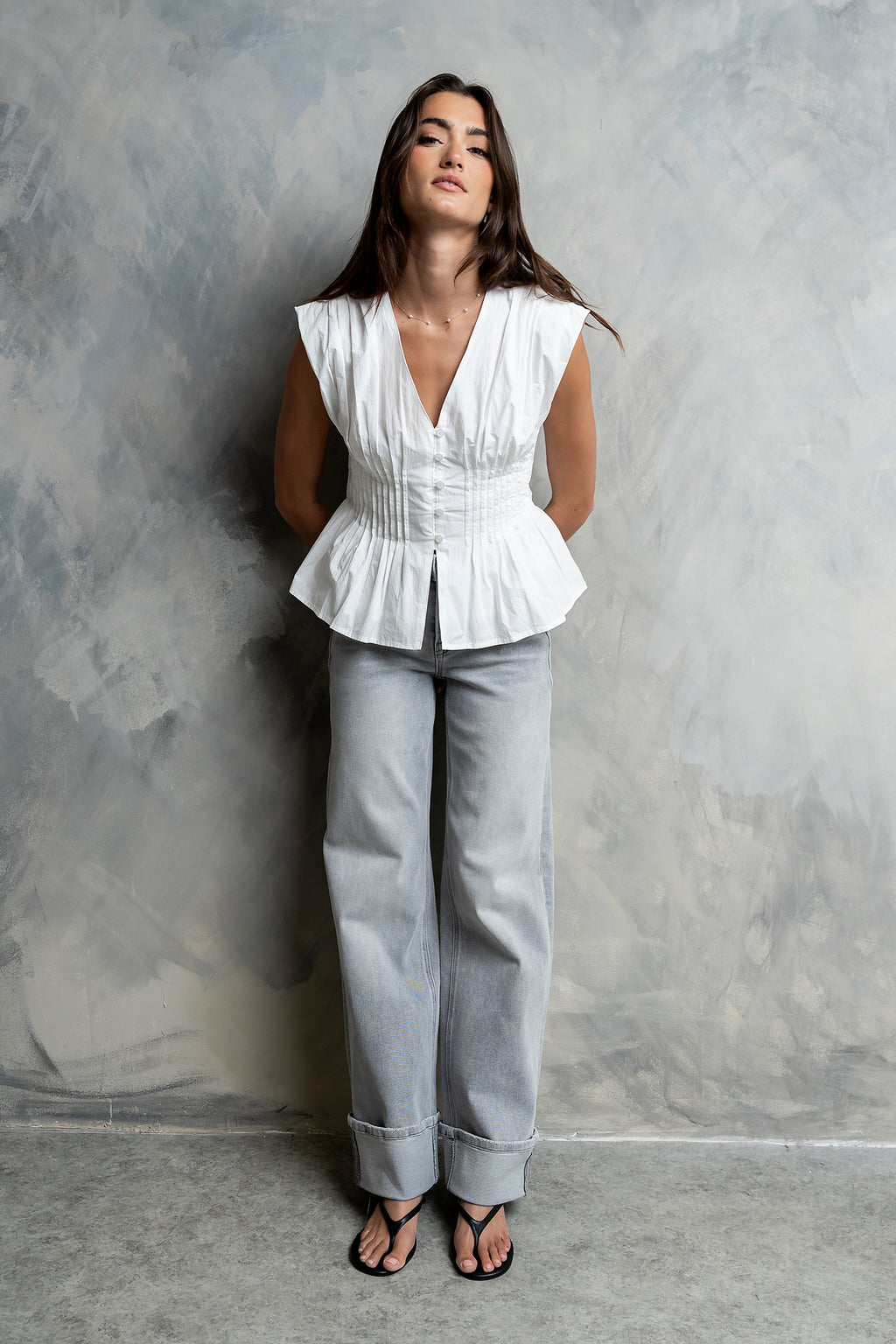 Vinnie Wide Leg Jeans