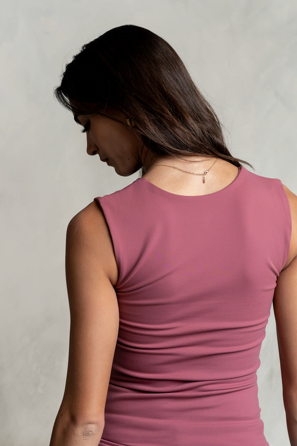 Sayla Tank Top in Berry