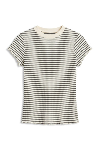 Gemma Striped Ribbed Top