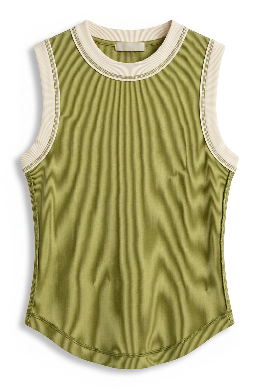 Lilah Reverse Seam Tank in Green