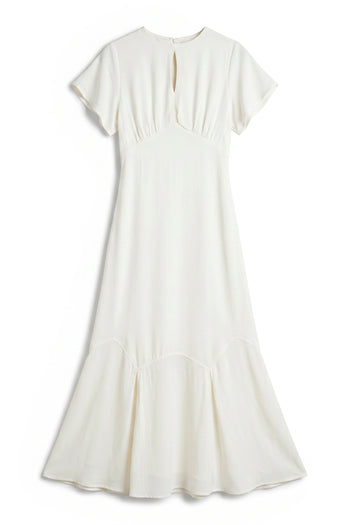 Malia Maxi Dress in Off White