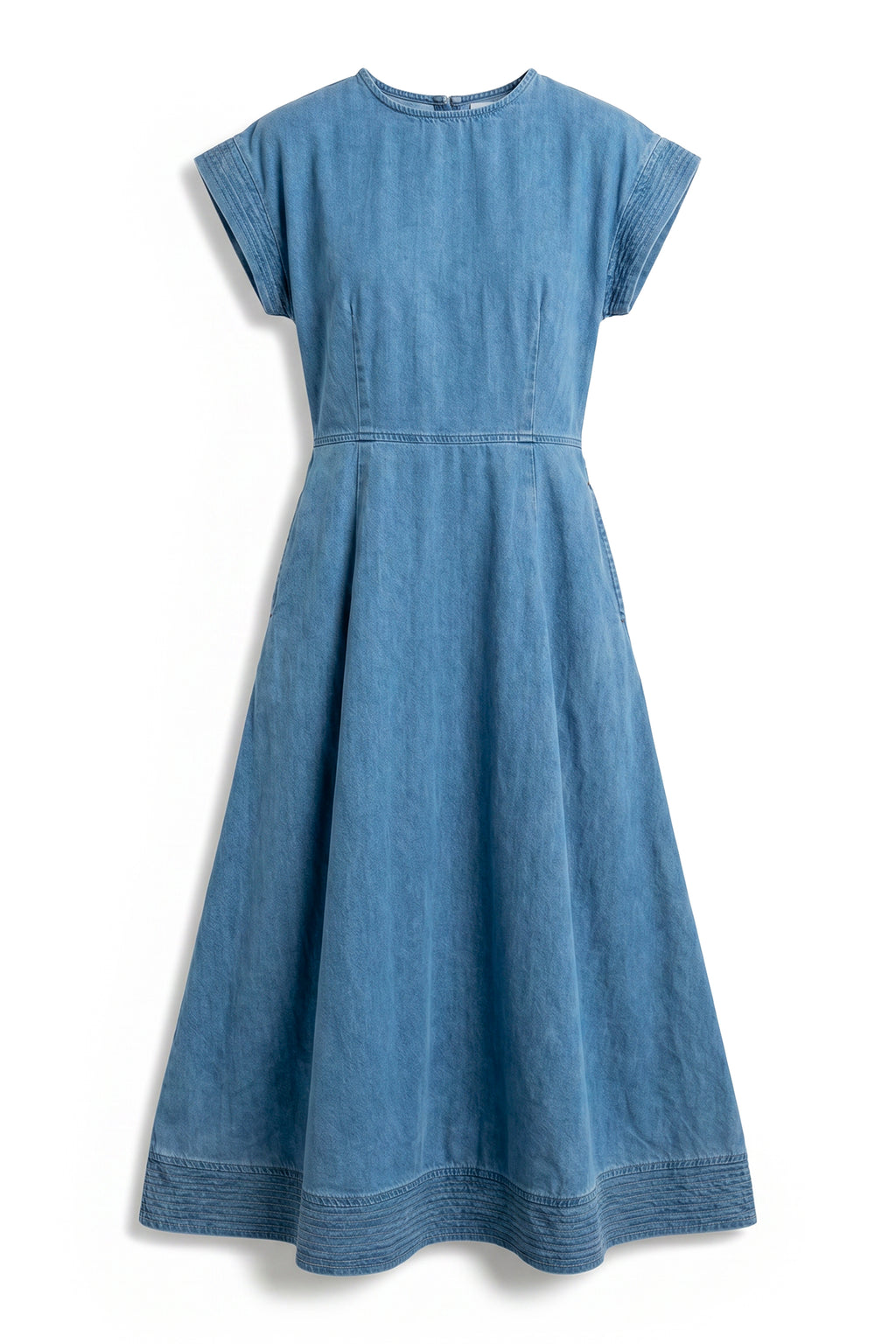 Louis Denim Midi Dress